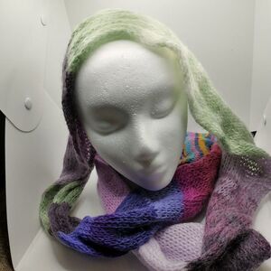 Hand Crafted Unisex Knit Scarve Infinity Fashion Winter Wrap Cowl